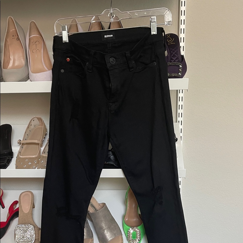 Hudson Jeans Women's Black Skinny Jeans